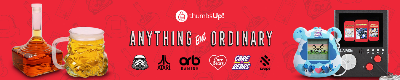 Best seller products from Thumbs Up! gadget shop Banner