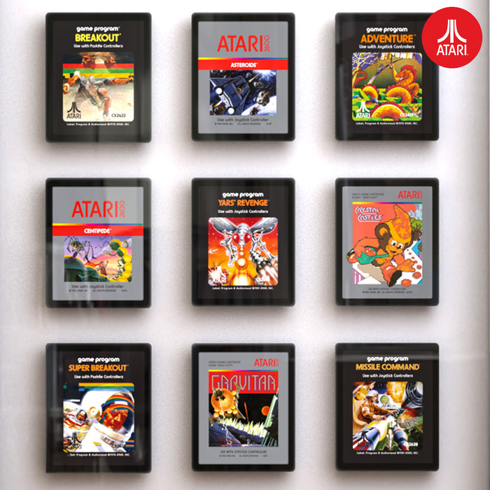 Official Atari 3D Wall Art - Cartridge Collection