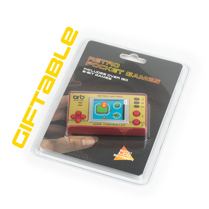 Orb Retro Mini Handheld Games Console Packing Box