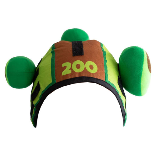 Avo-Catch-O Head Smash Game avocado-themed scoring hat with soft balls for family fun.