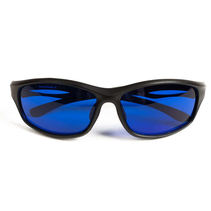Sport edition Golf Ball Finder Glasses with blue lenses designed for easy identification of lost golf balls.