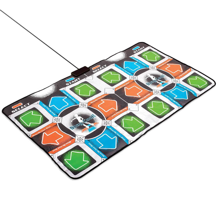 Orb - Retro Arcade Dance Mat (2 Player) with colorful direction arrows and buttons for dance gameplay.