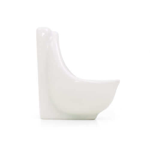 Urinal Shot Glass, unique design for parties, humorously crafted set of 4 for fun gatherings.