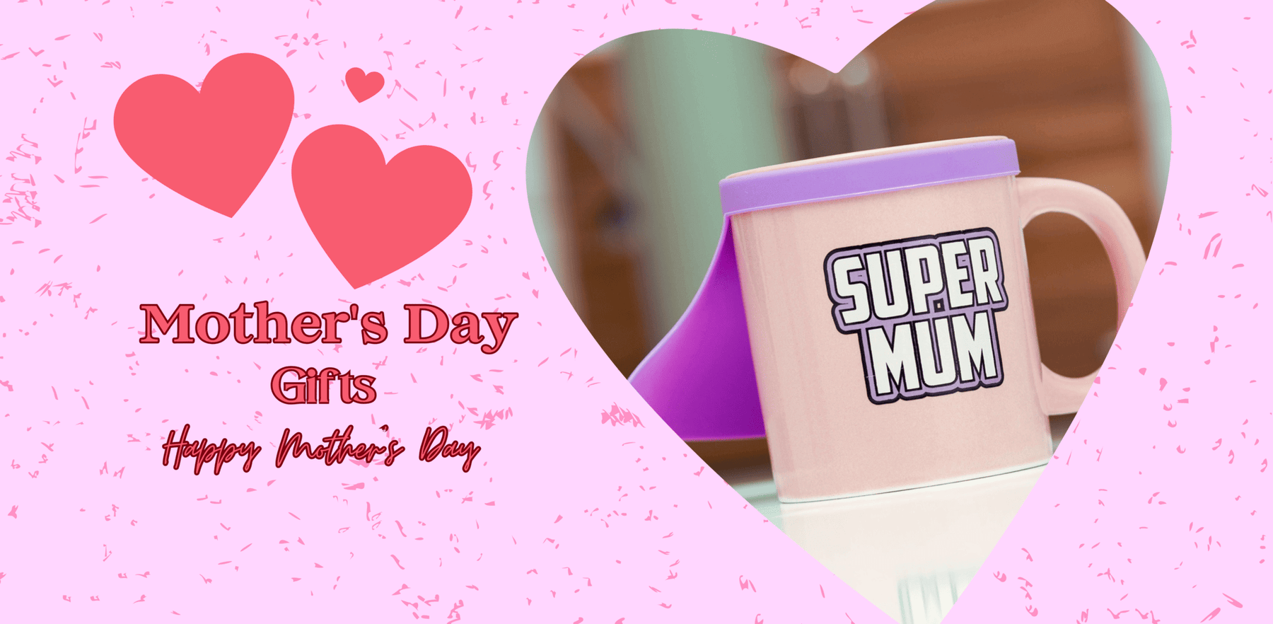 Mother's day gifts banner