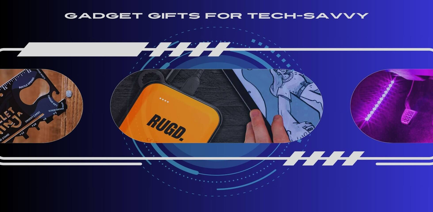 Gadget gifts for men banner