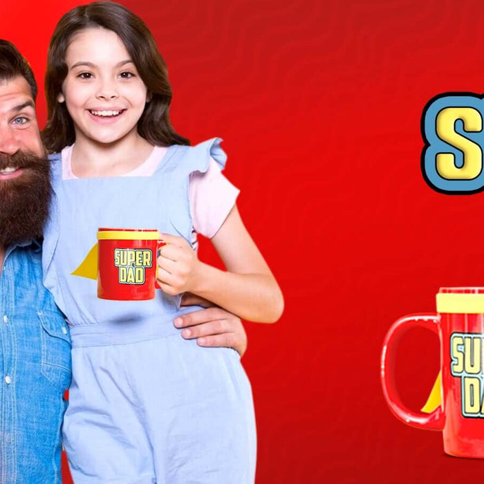 Father's Day Gift Super Dad Mug