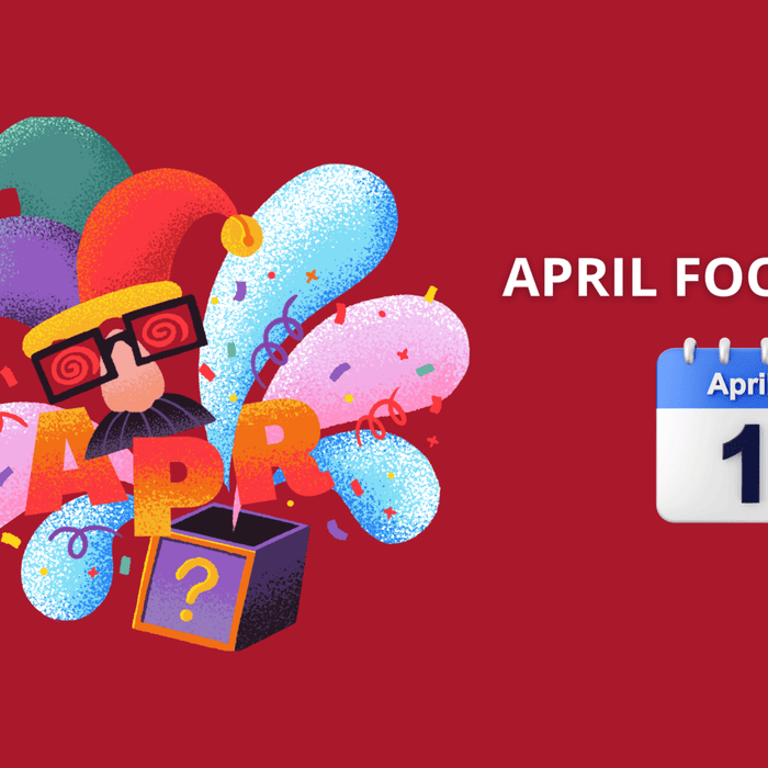 April fools day banner