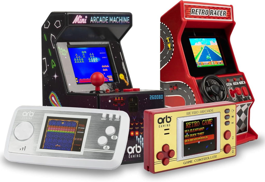 Orb - 4 Piece Retro Handheld & Arcade Bundle