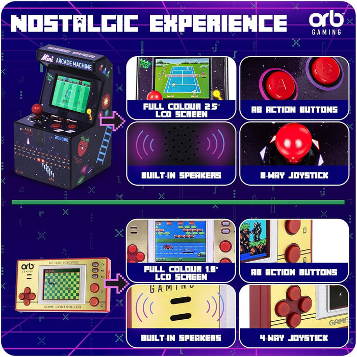 Orb - Retro Handheld & Arcade Bundle