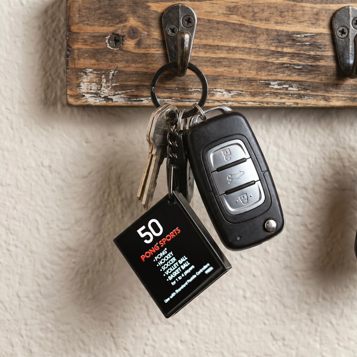 Pong Sports Cartridge - Official Atari Collectors Keyring