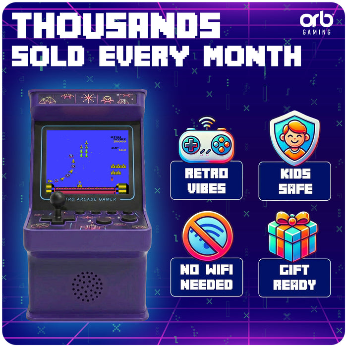 Orb - Handheld Retro Arcade Machine (300 Games)