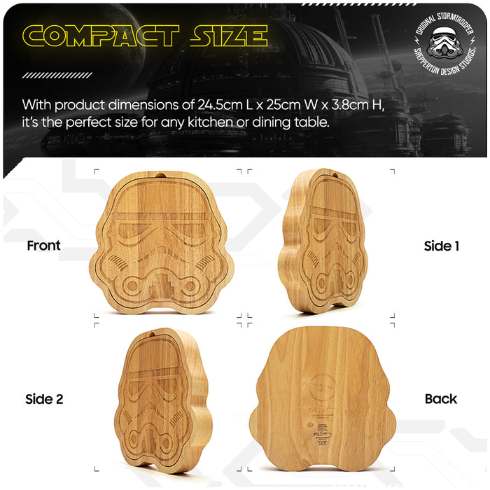 Original Stormtrooper 3D-Käsebrett