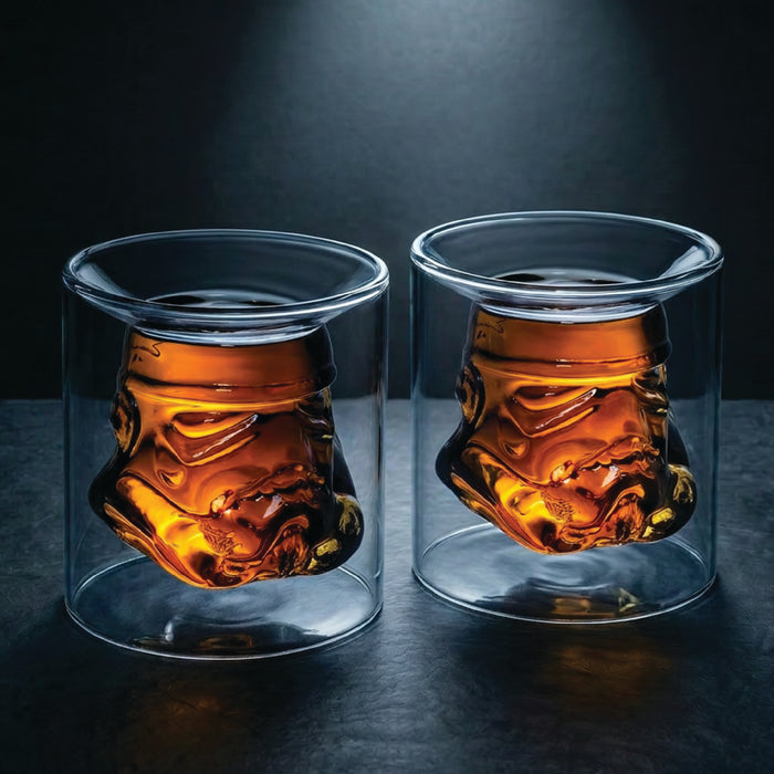 Original Stormtrooper 3D Inverted Whiskey Glass - 150ml