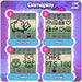 Care Bears gameplay showcasing nurturing, feeding, playing, and growing with Share Bear digital pet.