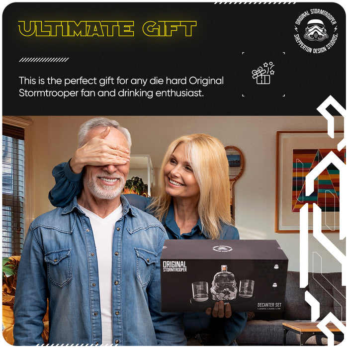 Coffret de décantation original pour casque Stormtrooper 3D