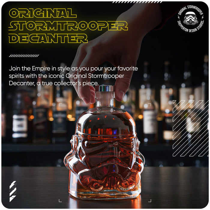 Original Stormtrooper Decanter for Whisky, Bourbon & Scotch