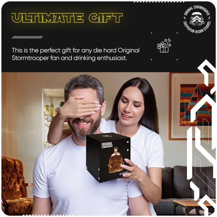 Original Stormtrooper Decanter for Whisky, Bourbon & Scotch