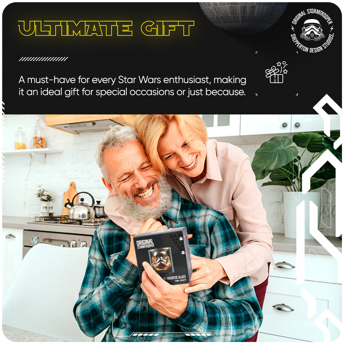 Original Stormtrooper 3D Inverted Whiskey Glass - 150ml