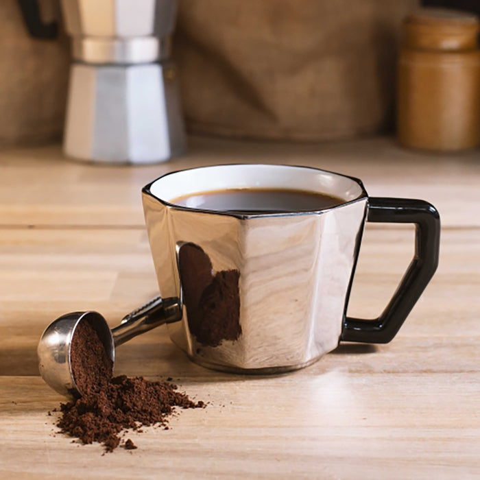 Classic Ceramic Mug with coffee