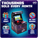 Mini Arcade Machine (240 Games) with retro design, gift-ready, no WiFi needed, safe for kids, order now!