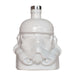 Original Stormtrooper Decanter in Special Edition White, designed as a Stormtrooper helmet, made from high-quality Flint glass.